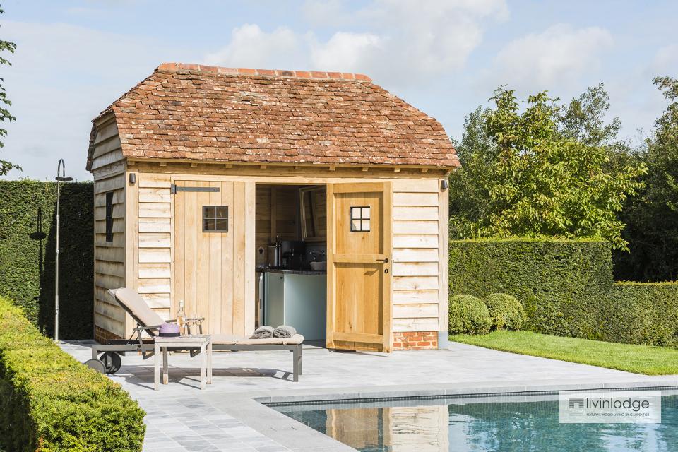 Pool house de estilo campestre en Wortegem-Petegem